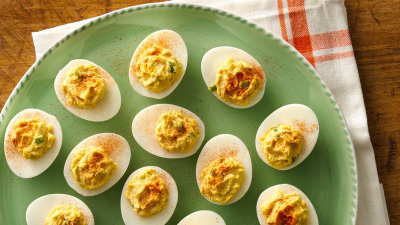 Dijon Deviled Eggs recipe
