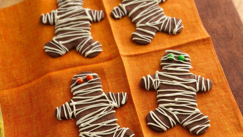 Chocolate Mocha Mummy Cookies Recipe
