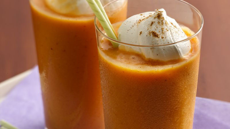 Pumpkin Pie Yogurt Smoothies