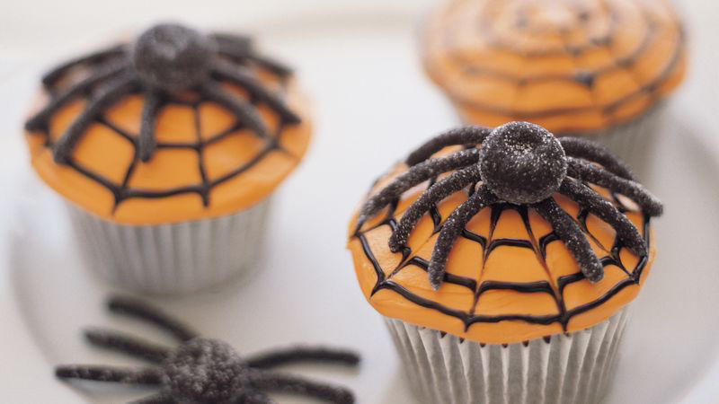Spiderweb Cupcakes Recipe